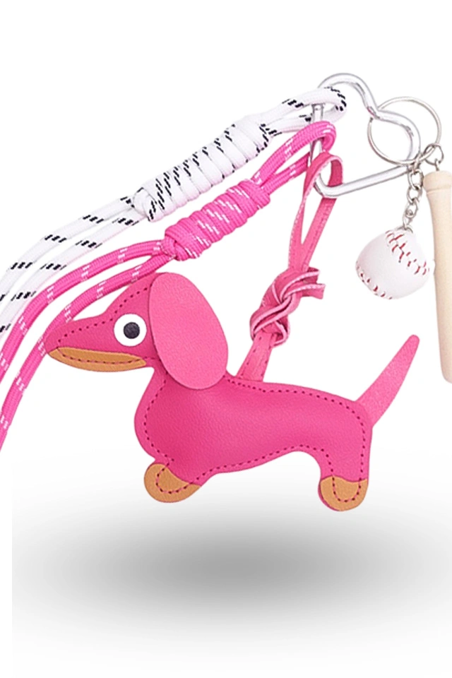 Breloc keychain catel baseball