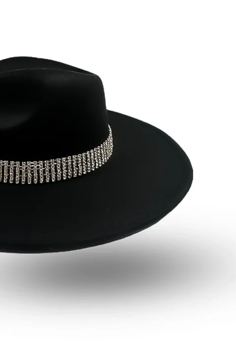 Palarie fedora eleganta pietre_1