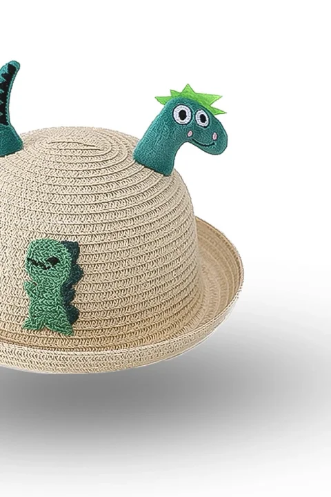 Palarie paie dinozaur_2