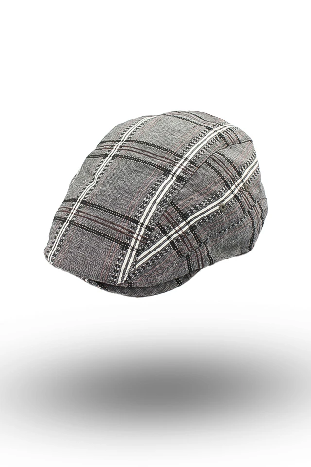 Șapcă elegantă Bakerboy carouri