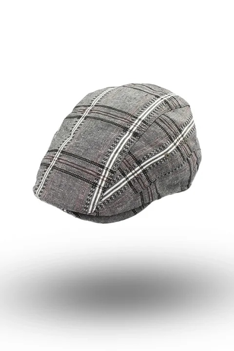 Șapcă elegantă Bakerboy carouri_0