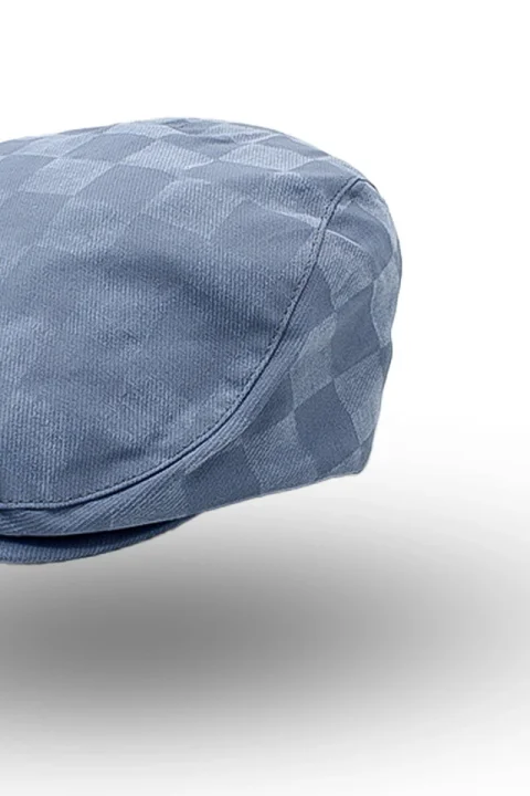 Șapcă elegantă Flatcap carouri_2