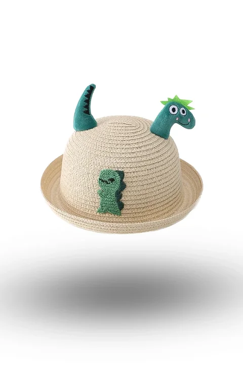 Palarie paie dinozaur_0