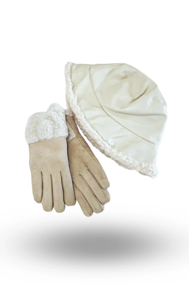 Set Cadou Iarnă Pălărie, Mănuși