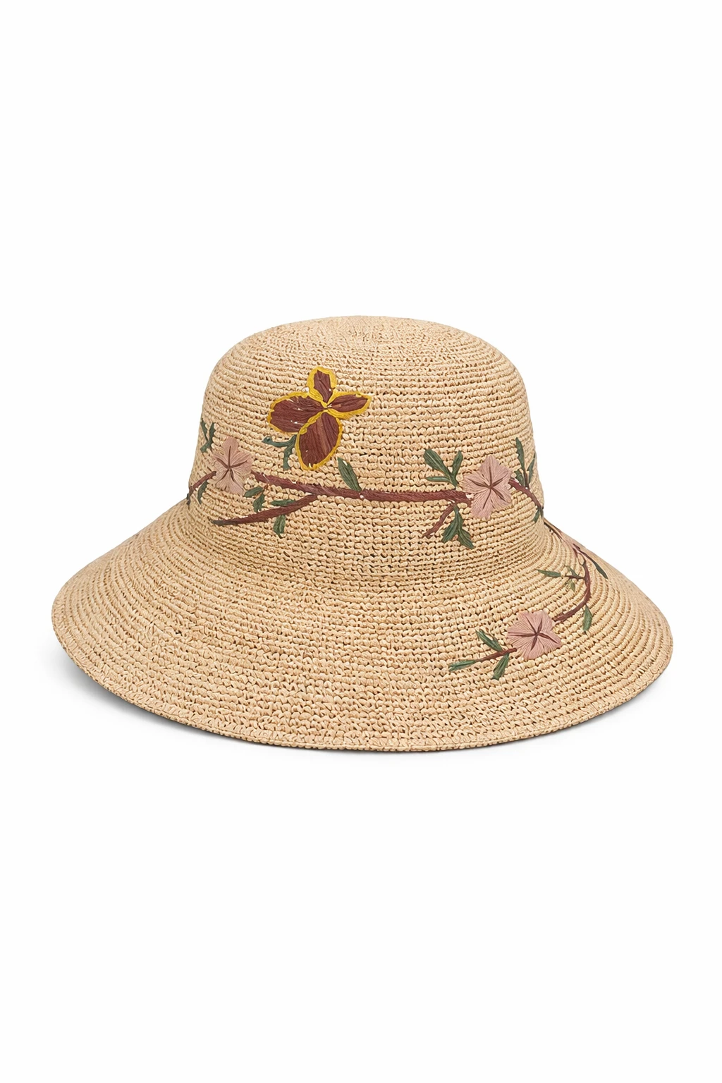 Pălărie paie accesoriu model Fluture