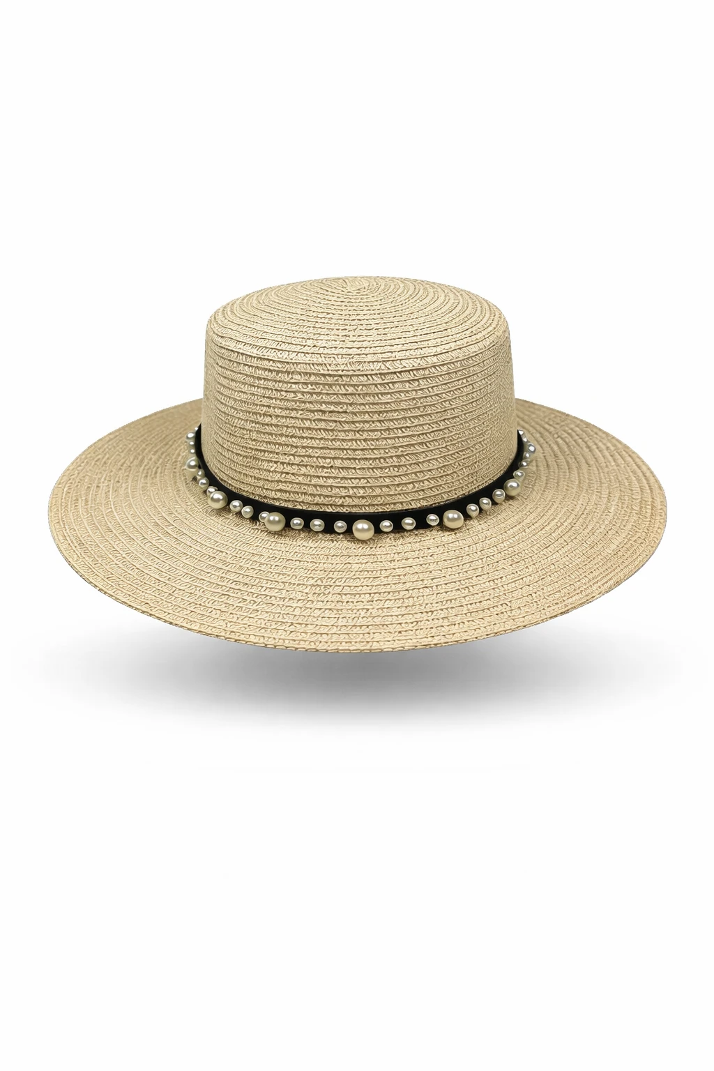 Palarie paie accesorii eleganta cristale