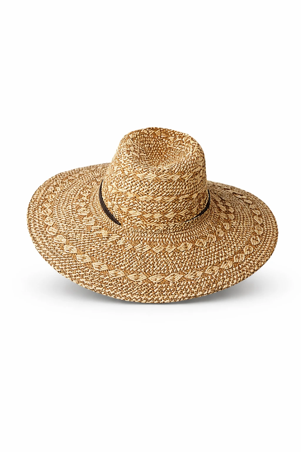 Pălărie paie model lanț plajă